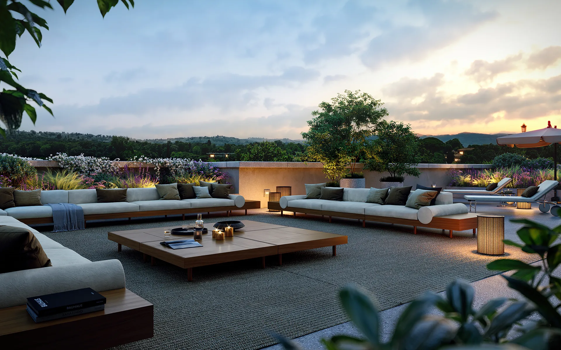 Appartamenti con rooftop a Firenze.
Apartments with terrace in Florence