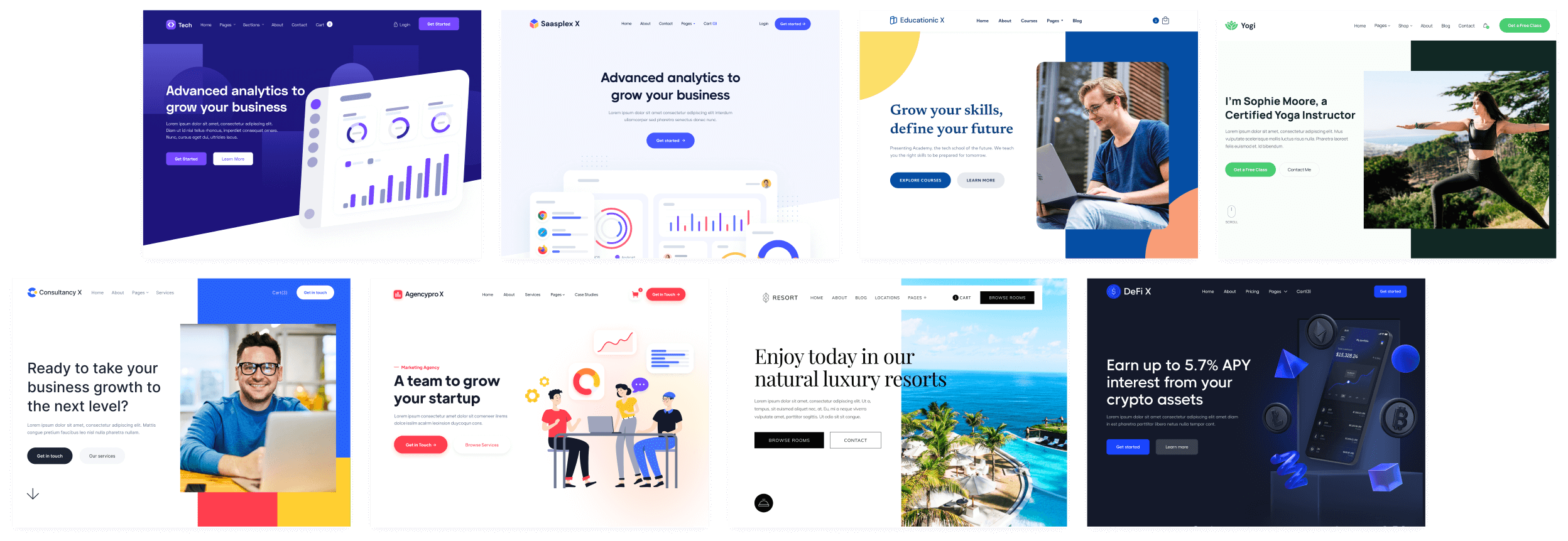 BRIX Templates - Venture X Webflow Template