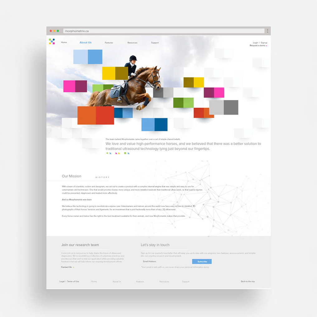 An intuitive, research-focused UI/UX design for Morphometrix—crafted to present complex biometric data with clarity through streamlined navigation, clean visuals, and a science-backed interface.