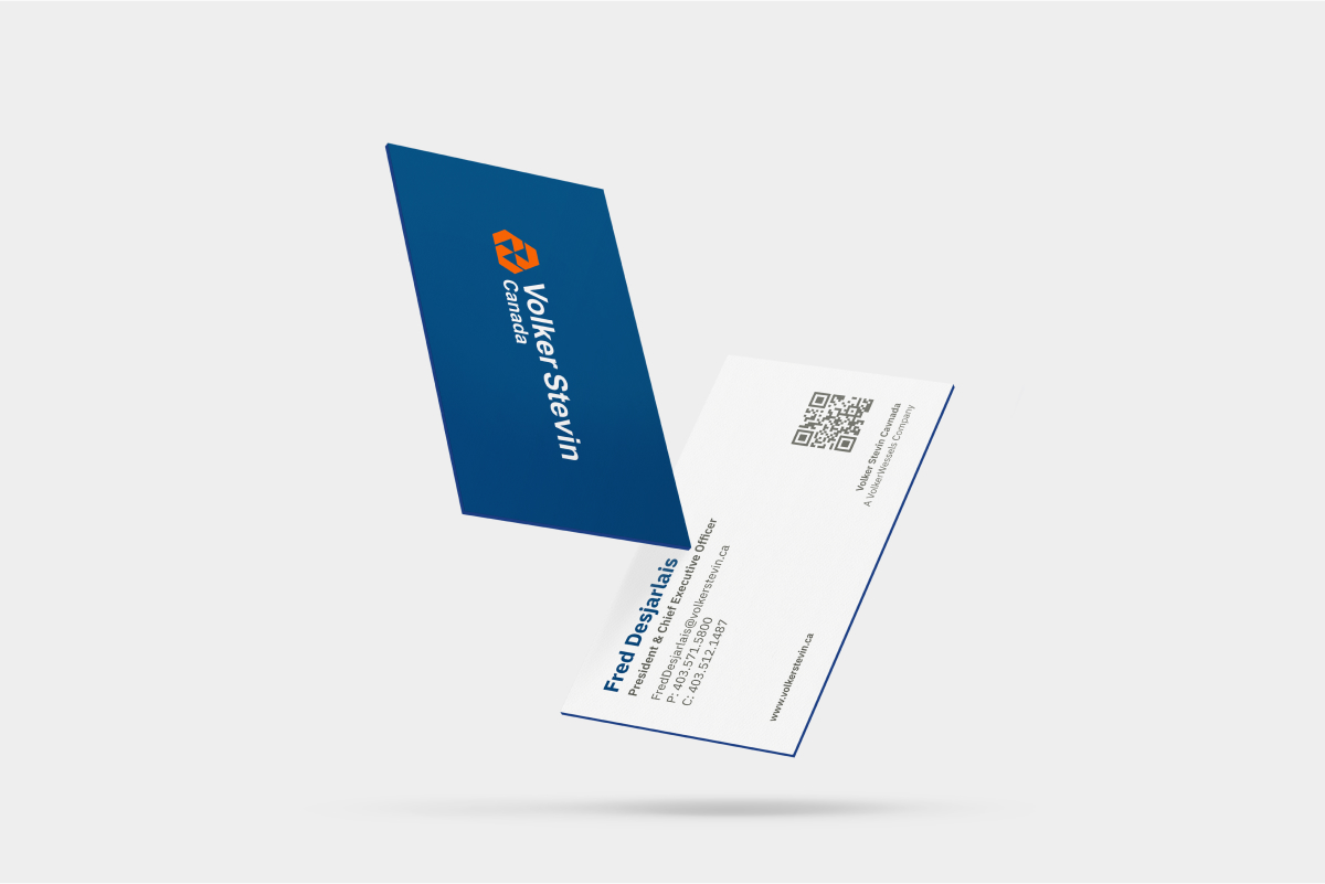 A strong, infrastructure-first brand presence for Volker Stevin—designed to reflect expertise in heavy civil construction through bold visuals, clear structure, and industry-focused storytelling.