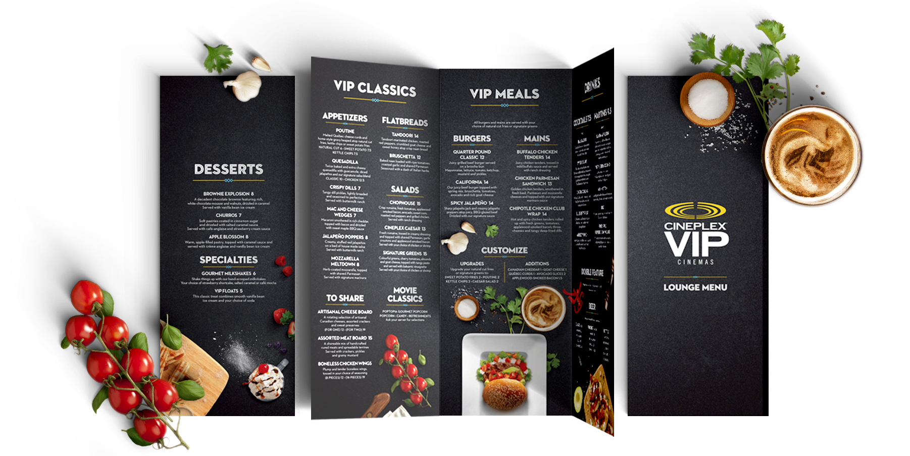 A bold, easy-to-navigate menu design for Cineplex that enhances the theatre experience—featuring crave-worthy visuals, streamlined choices, and fast, user-friendly interactions.