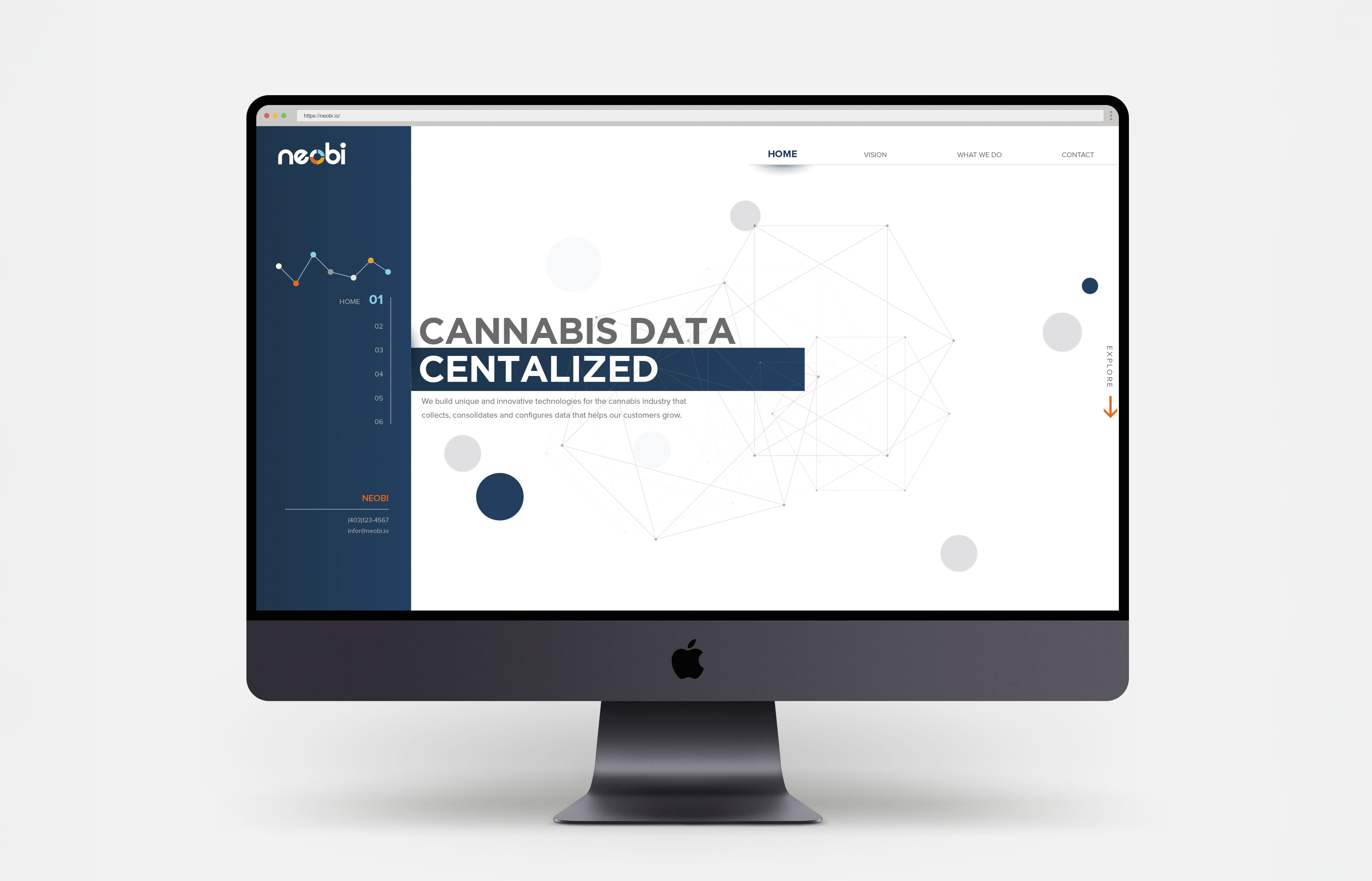 A streamlined, science-forward UX design for Neobi that simplifies complex biotech information through clear navigation, intuitive interactions, and a clean, modern interface.