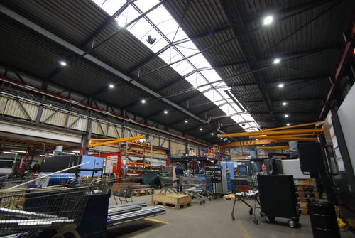 Duurzame werkplaatsverlichting