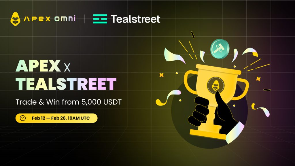ApeX Omni and Tealstreet 5,000 USDT Campaign