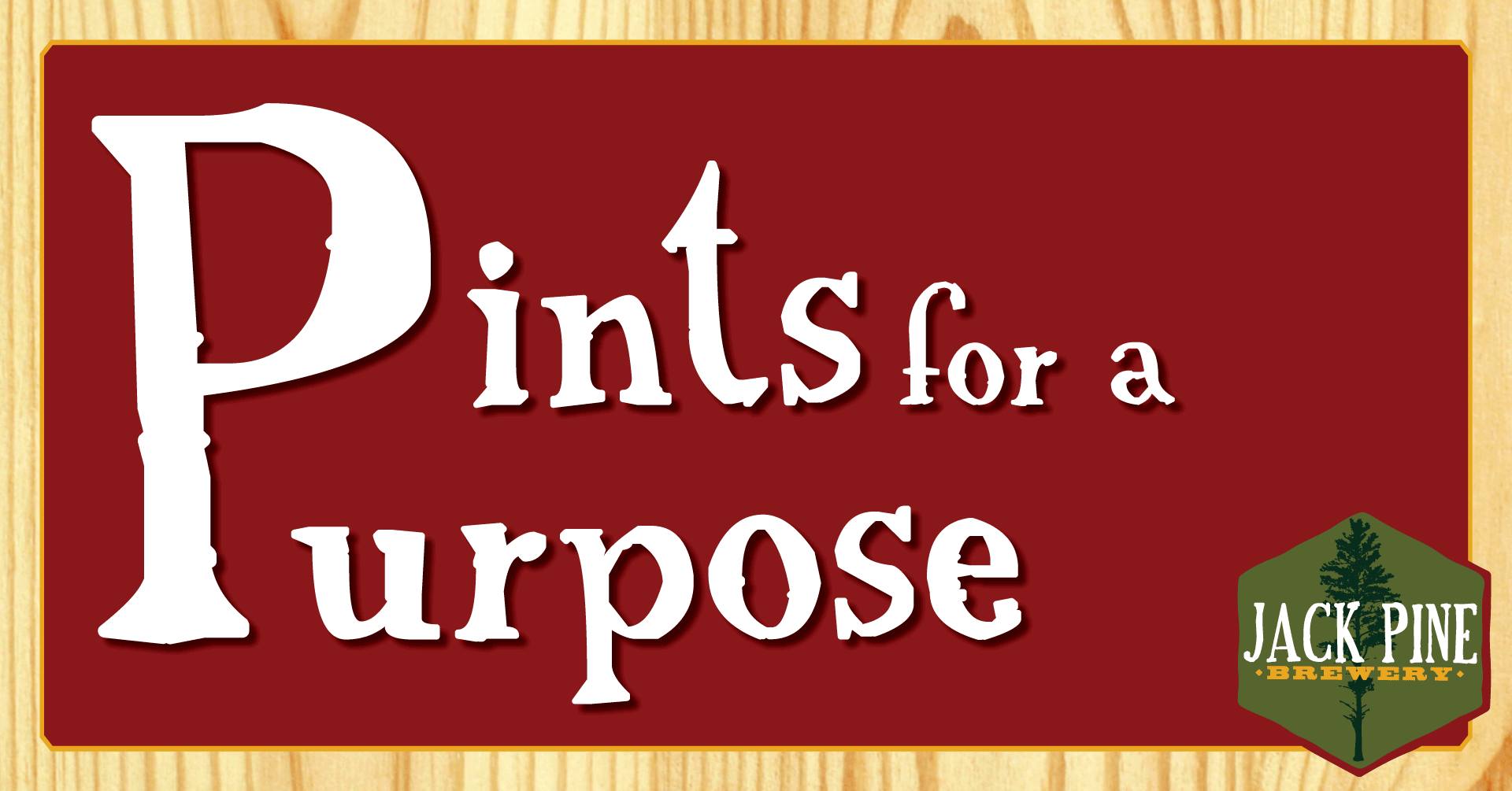 pints for a purpose at jack pine brewery