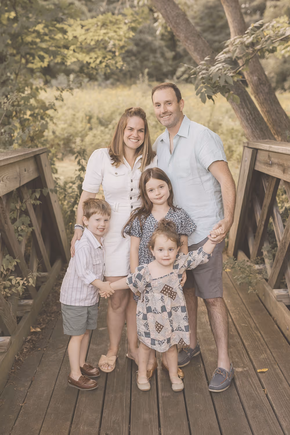 The Awakened Achiever founder, Kristy, and her family.