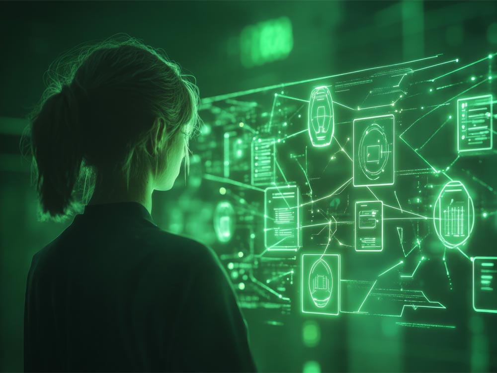 The power of automation: how blockchain technology can streamline your business processes with relevant visuals for Onekode Blog