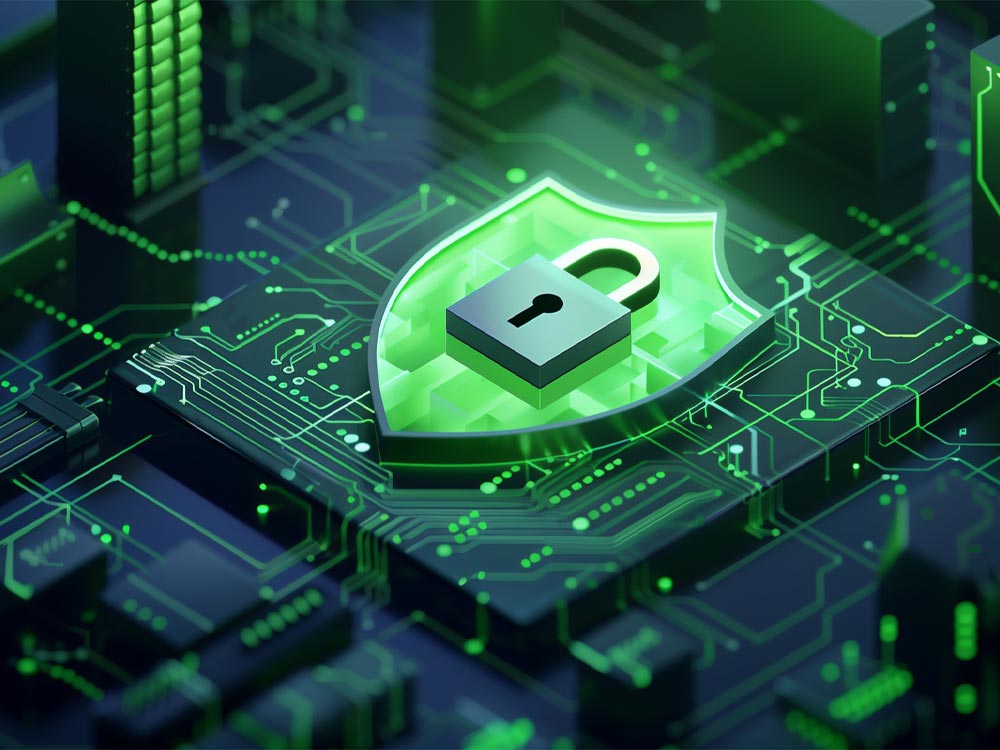 Data security and privacy in property management software with relevant visuals for Onekode Blog