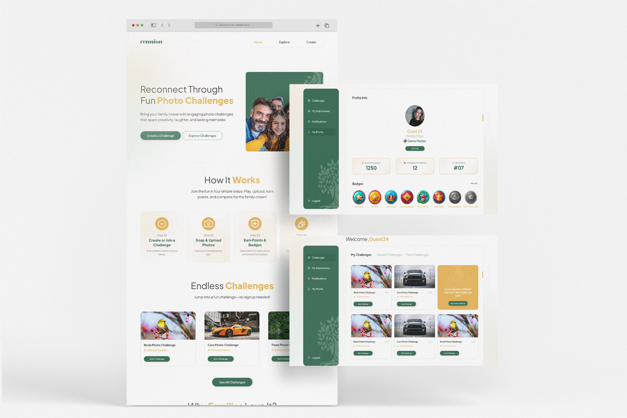  Gamemaster System-  reunion Platform Copy solution for family connections and global business growth