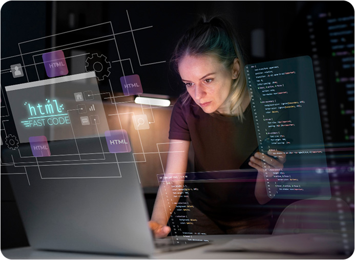 Showcasing hero digitization services and solutions for startups and businesses.
