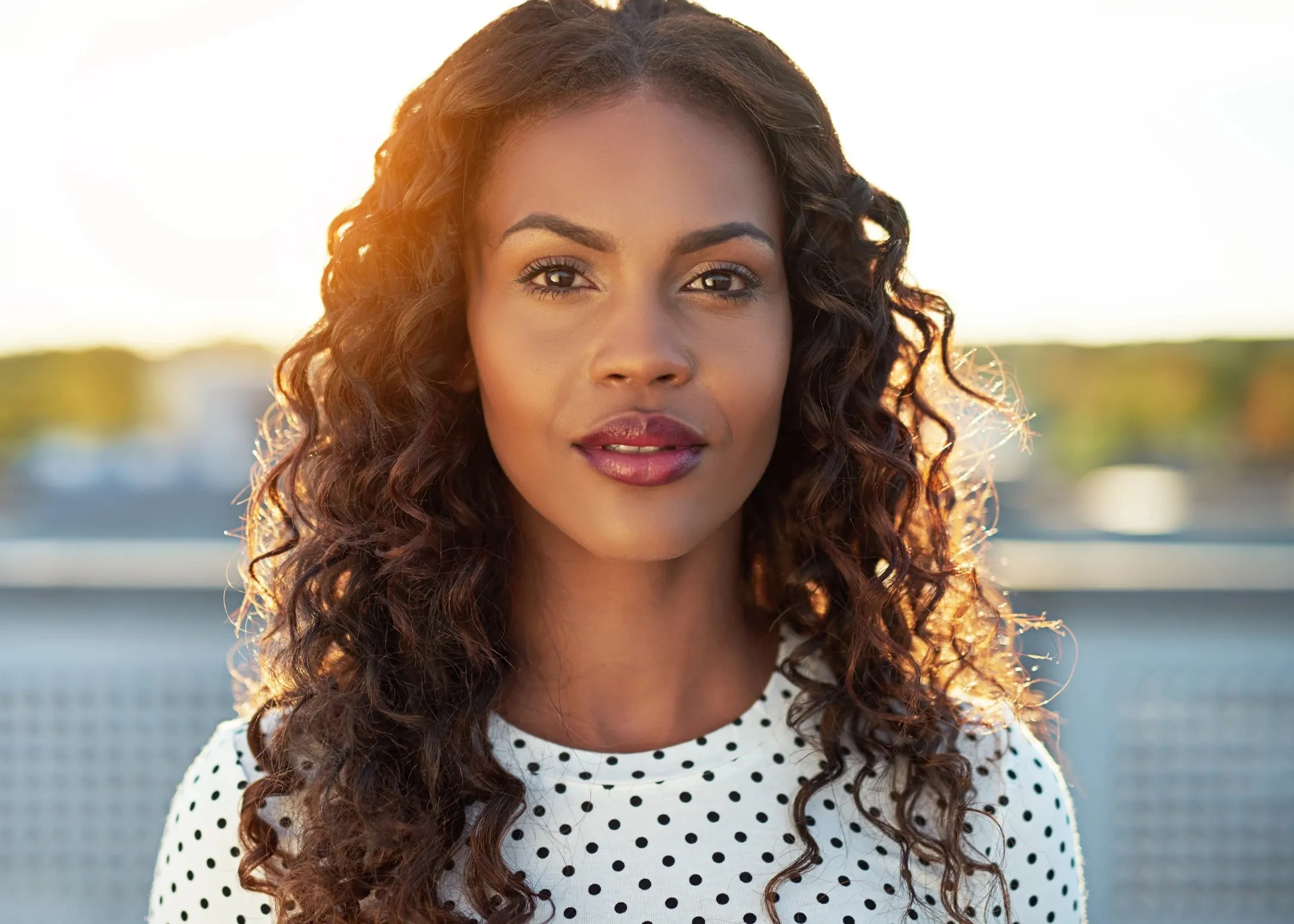 Woman with a smooth, radiant complexion after Alma OPUS skin rejuvenation