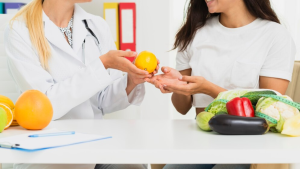 Balanced meal enjoyed during a medical weight loss program