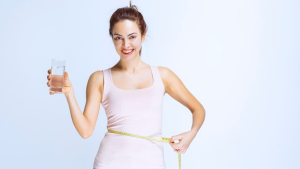 Local provider administering a weight loss injection