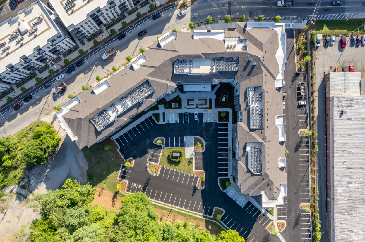 Aerial view of exterior 