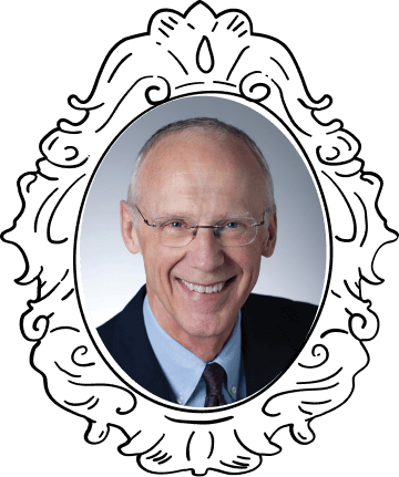 Photographic portrait of Kent Lineback.