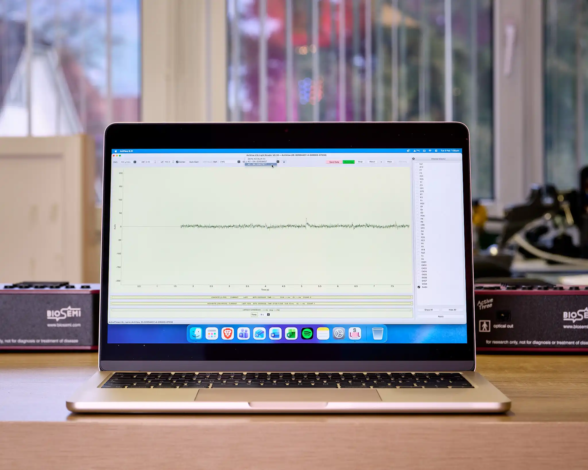 AxiView (ActiveThree LSL Reader)