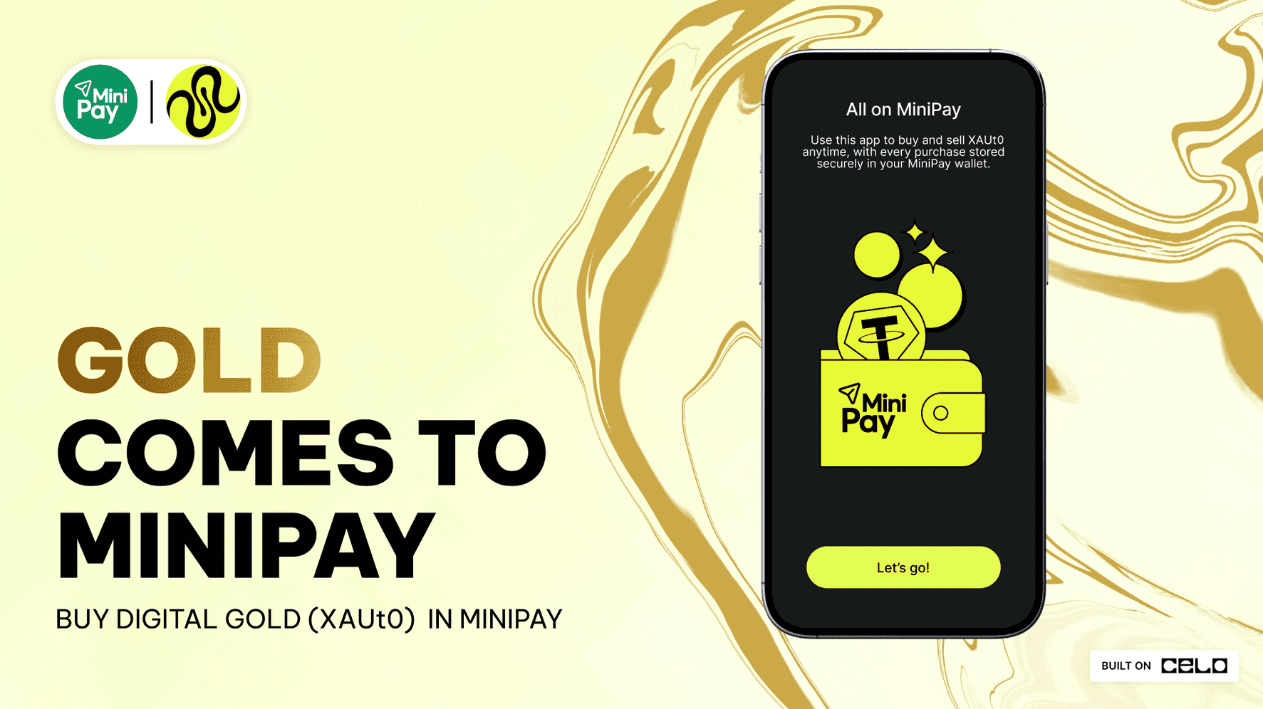 Buy Digital Gold Instantly in MiniPay.