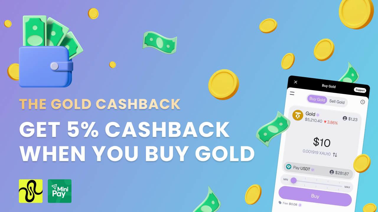 Build a Golden Saving Habit with 5% Cashback