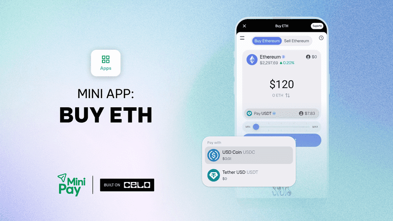 Buy ETH instantly in MiniPay