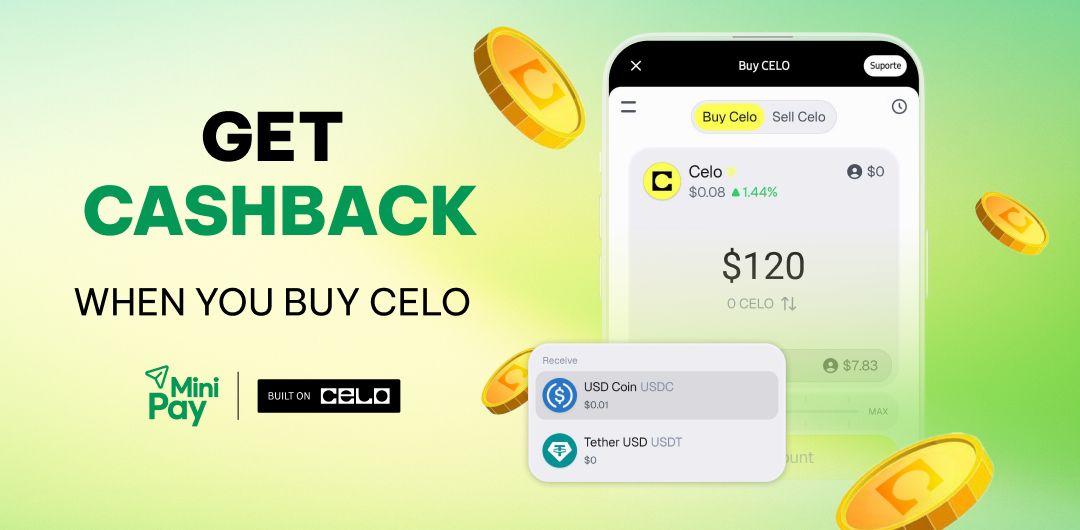Buy CELO Instantly in MiniPay