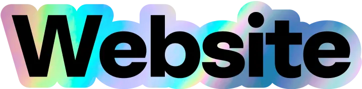 Website sticker