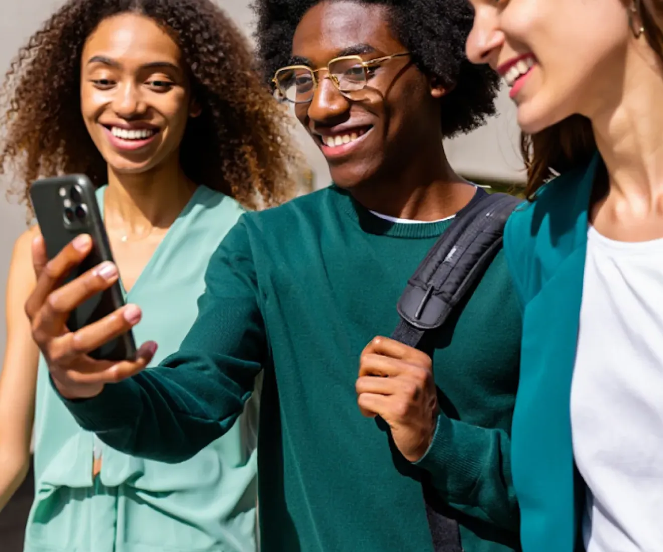 Laptop displaying a biospecimen platform webpage with clean design and green accents.