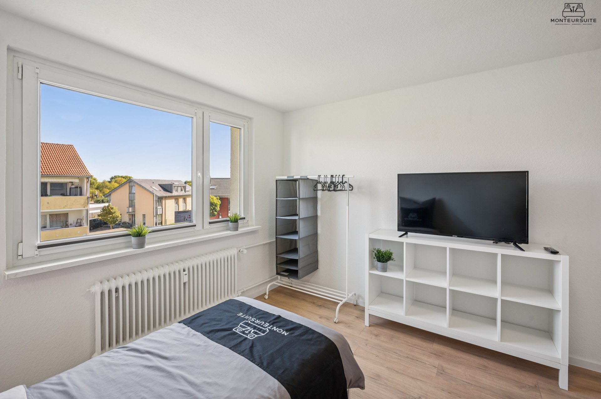 MS Düren 20 – Schlafzimmer mit TV