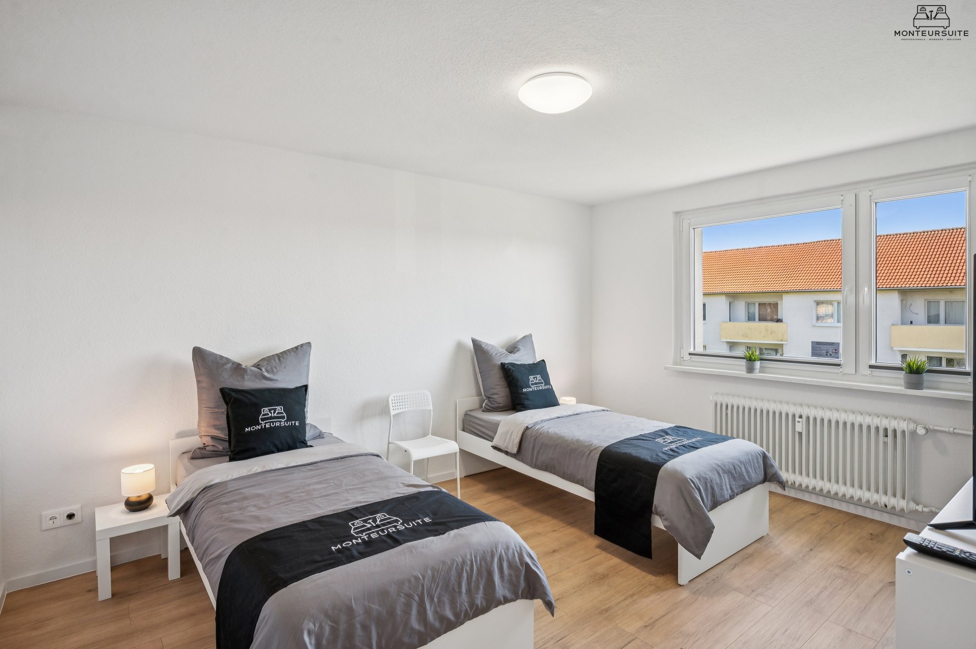 MS Düren 20 – Schlafzimmer mit zwei Einzelbetten