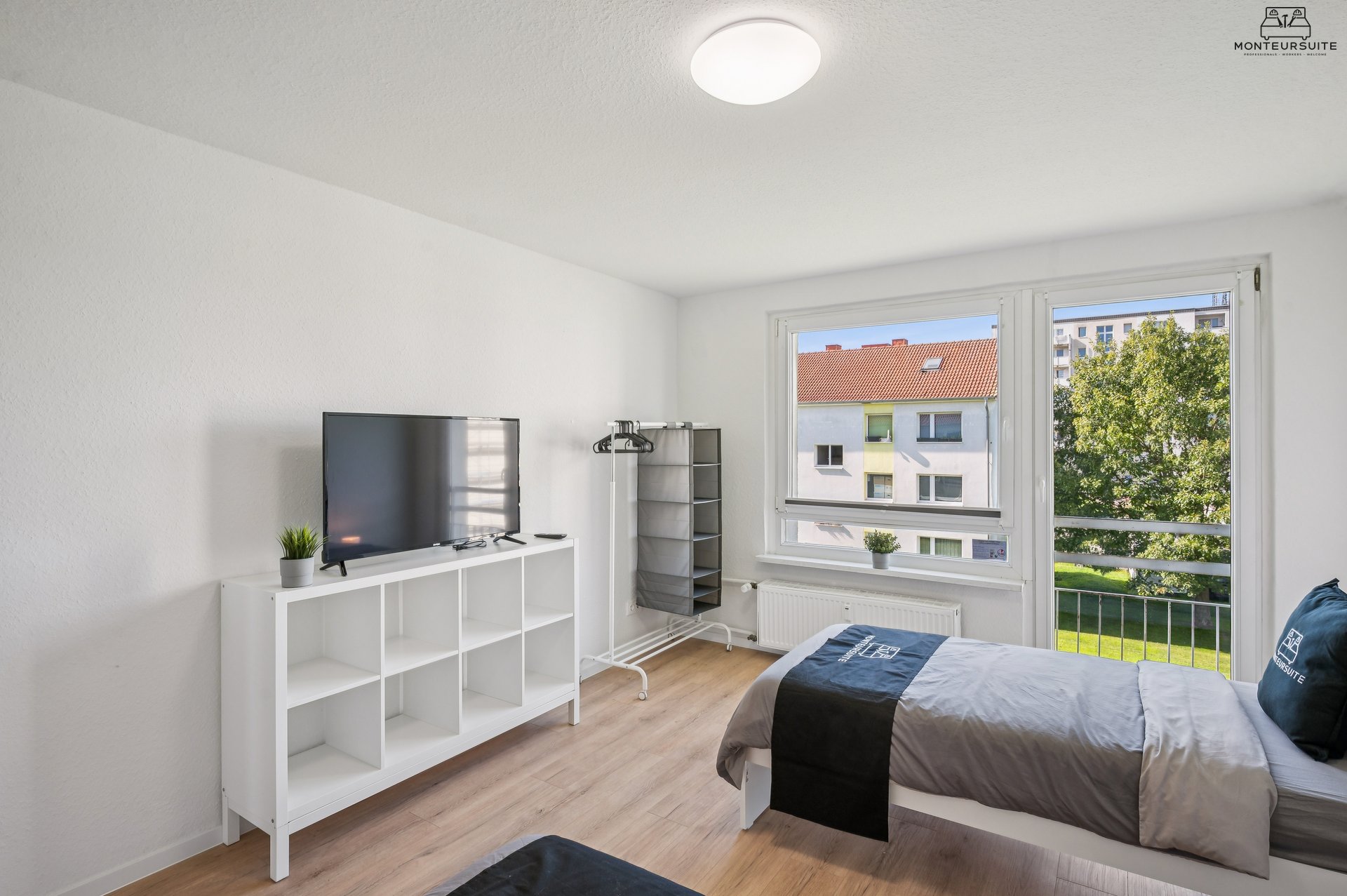 MS Düren 20 – Schlafzimmer mit Balkontür