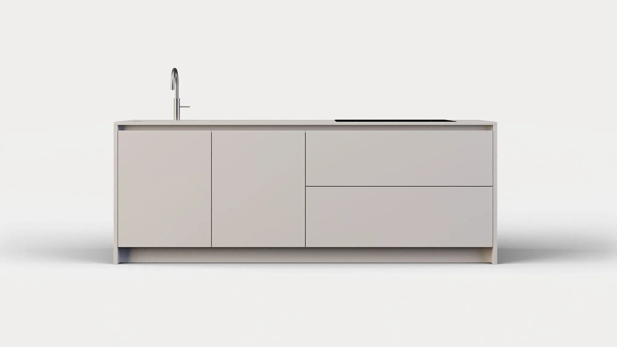 KeukenKastenFabriek eiland keuken medium