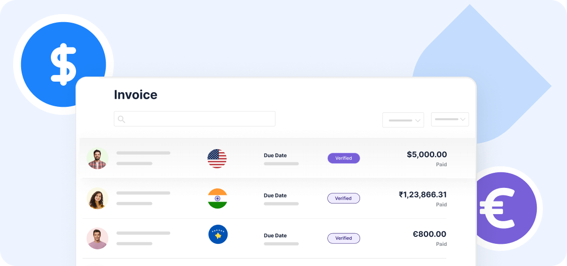 Multi-currency payments