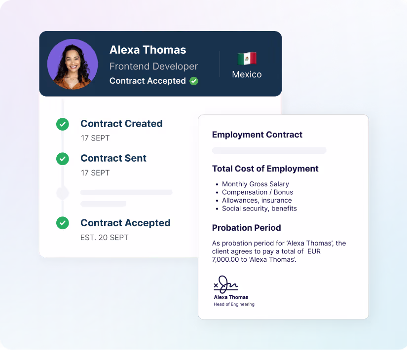 Locally compliant contracts
