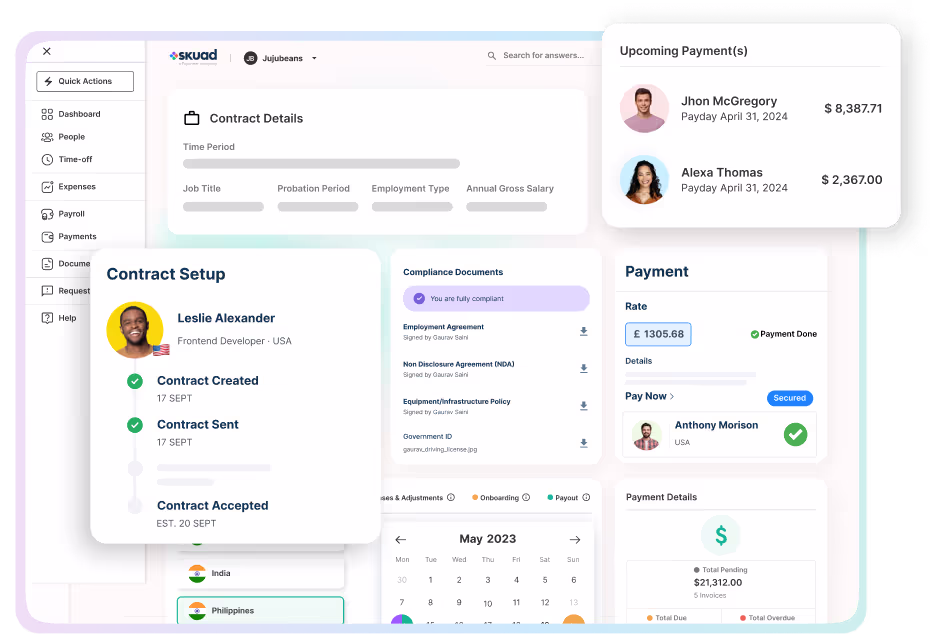 Hire globally