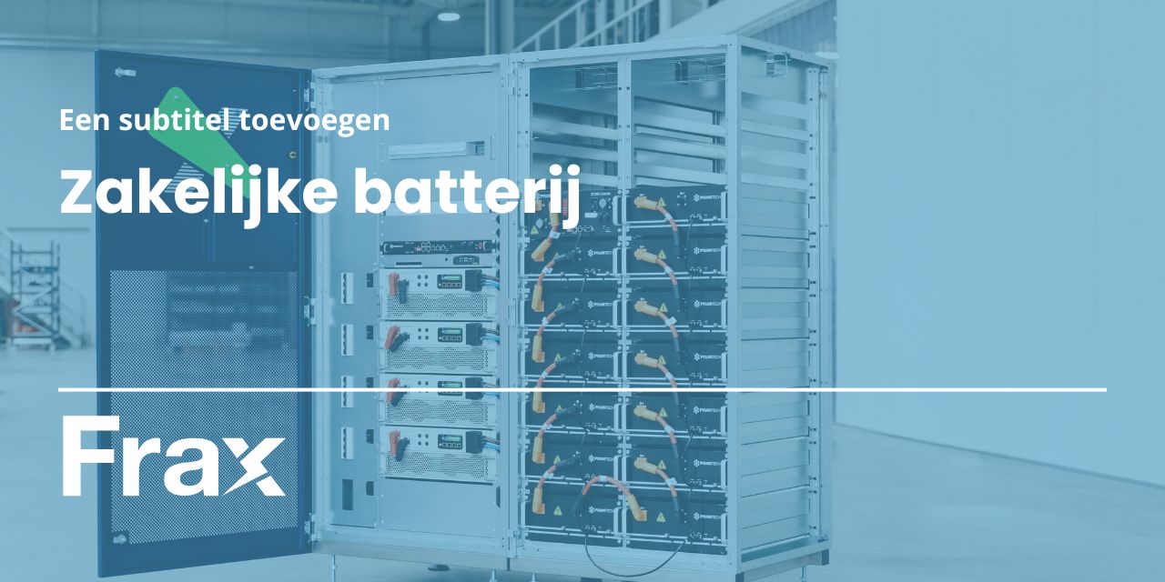 zakelijke batterijen