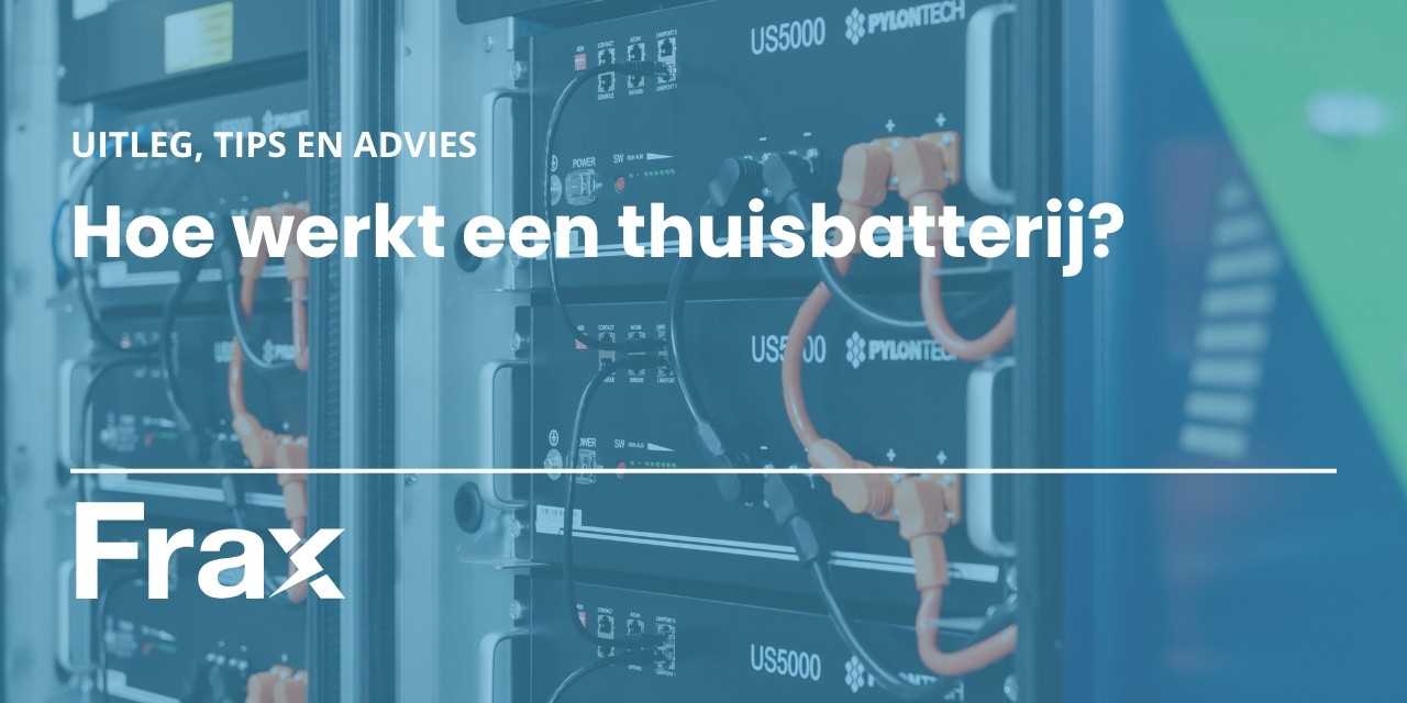 hoe werkt een thuisbatterij met zonnepanelen