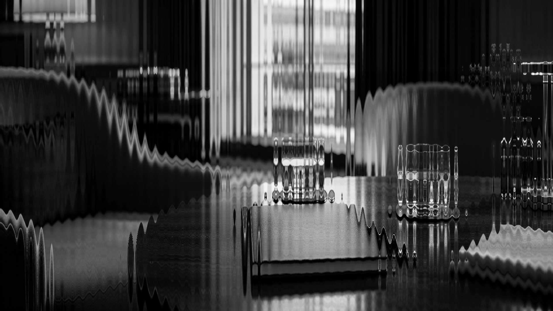 Blog CourtesyMasters: A senior figure seen from behind, paused in a doorway of a refined boutique hotel interior in soft late-afternoon light, in a posture of listening rather than waiting.
