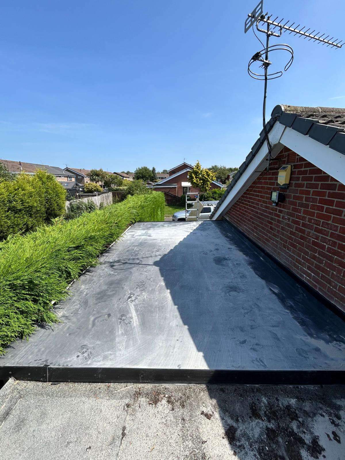 Carport Roof Replcaement using EPDM - Newcastle
