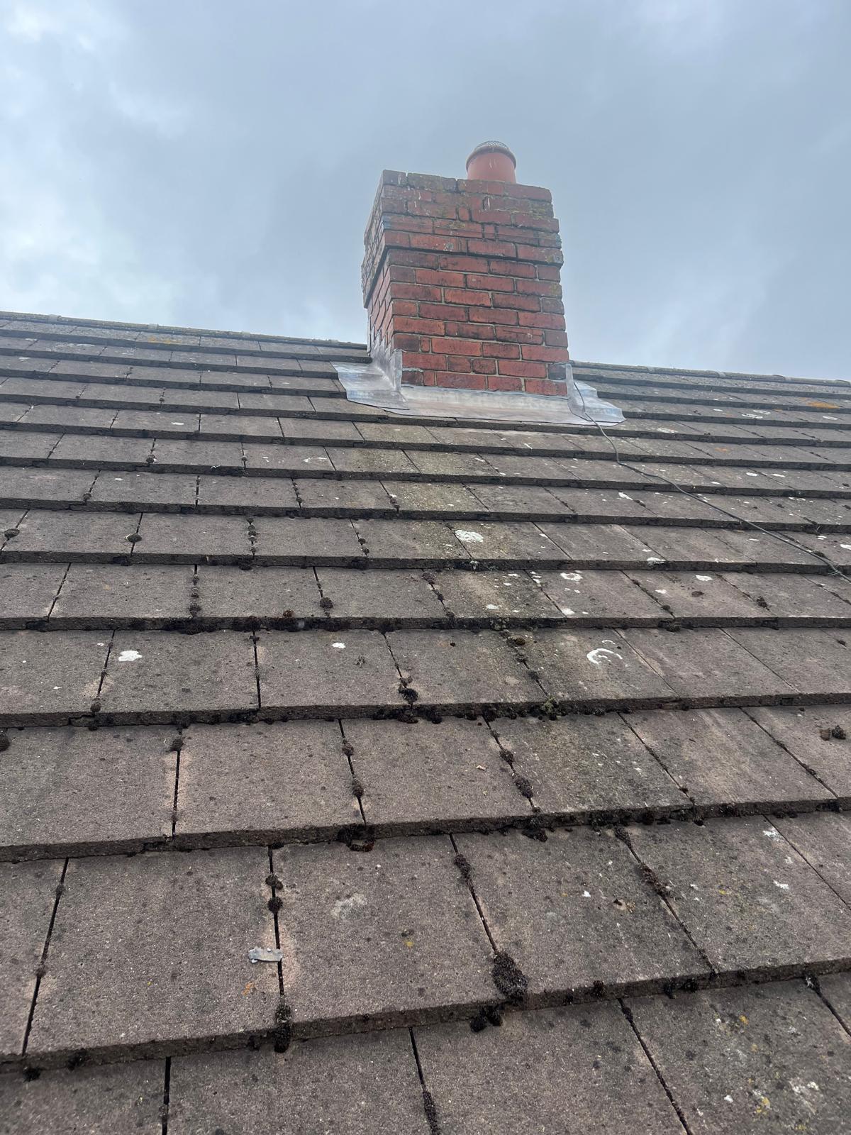 Chimney leadwork renewal in Stanley, County Durham
