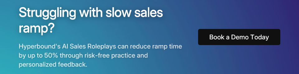 Struggling with slow sales ramp?