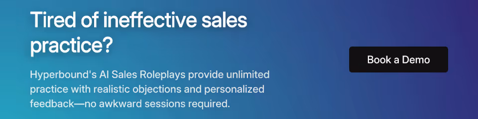 Tired of ineffective sales practice?