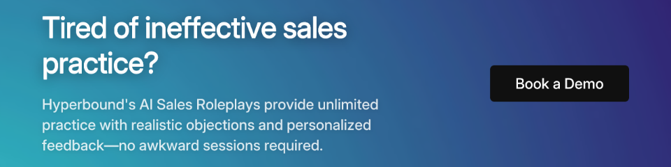 Tired of ineffective sales practice?