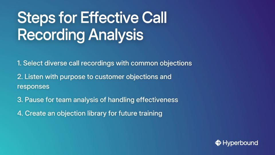 Steps for Effective Call Recording Analysis