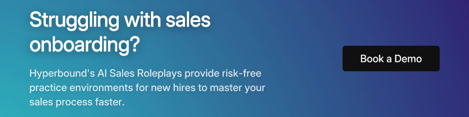 Struggling with sales onboarding?