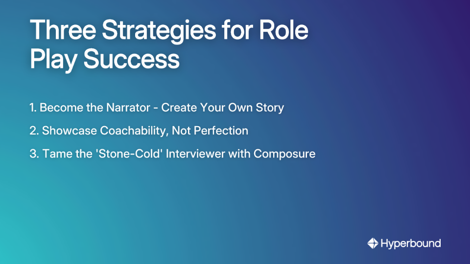 Three Strategies for Role Play Success