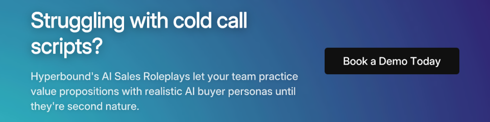 Struggling with cold call scripts?