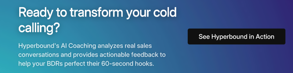 Ready to transform your cold calling?