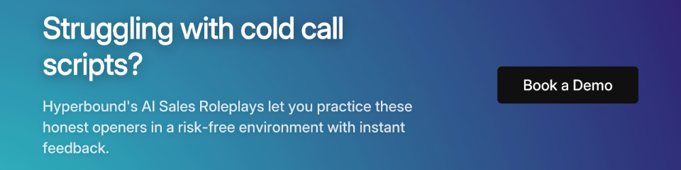 Struggling with cold call scripts?