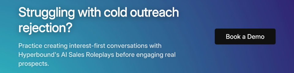 Struggling with cold outreach rejection?