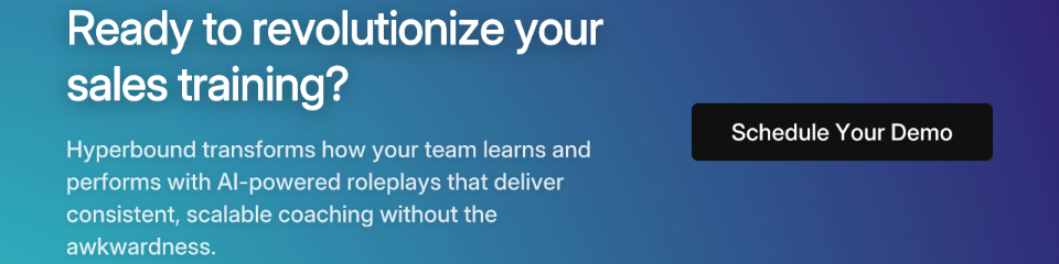 Ready to revolutionize your sales training?