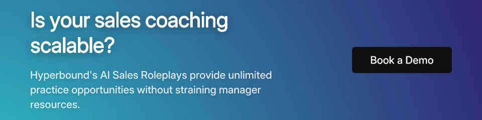 Is your sales coaching scalable?